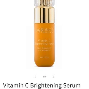 LAROUGE Pierre retail prices 1,395 Vitamin C Brightening Serum.